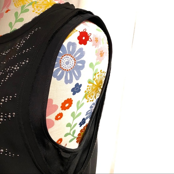 Rebecca Taylor Studded Tank Blouse - Picture 4 of 7